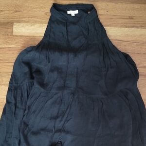 Wishlist, women's sleeveless black tunic. Size L.